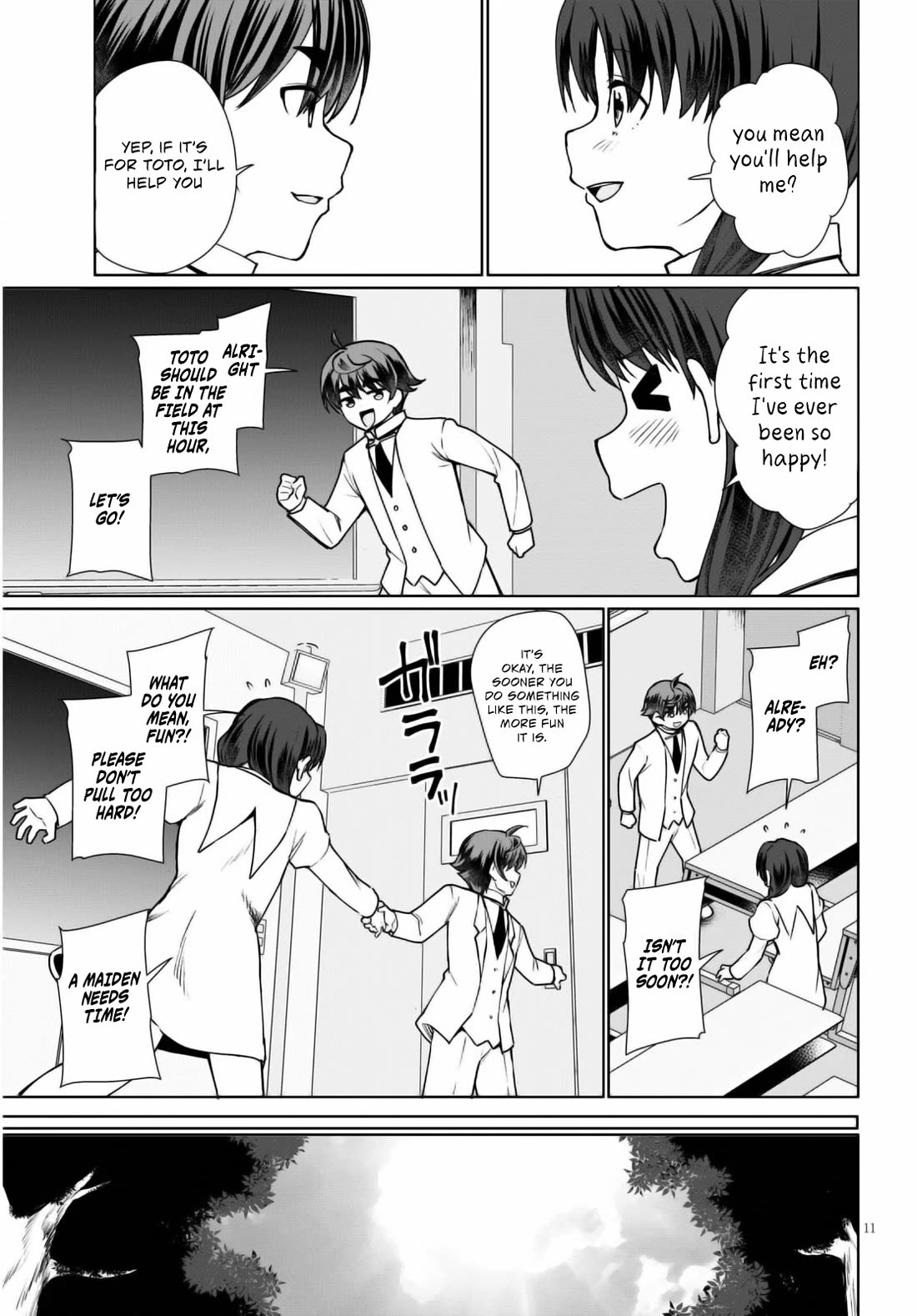 Botsuraku Yotei Nanode, Kajishokunin wo Mezasu Chapter 44 - Page 12