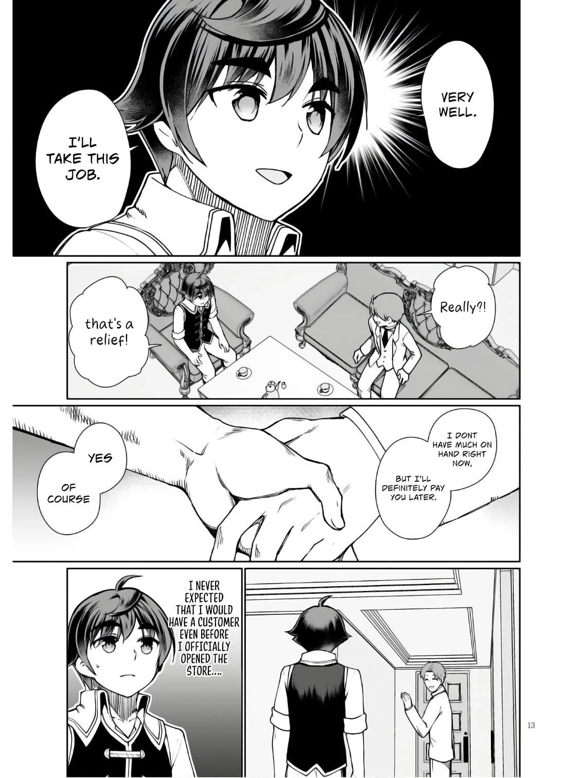 Botsuraku Yotei Nanode, Kajishokunin wo Mezasu Chapter 45 - Page 14