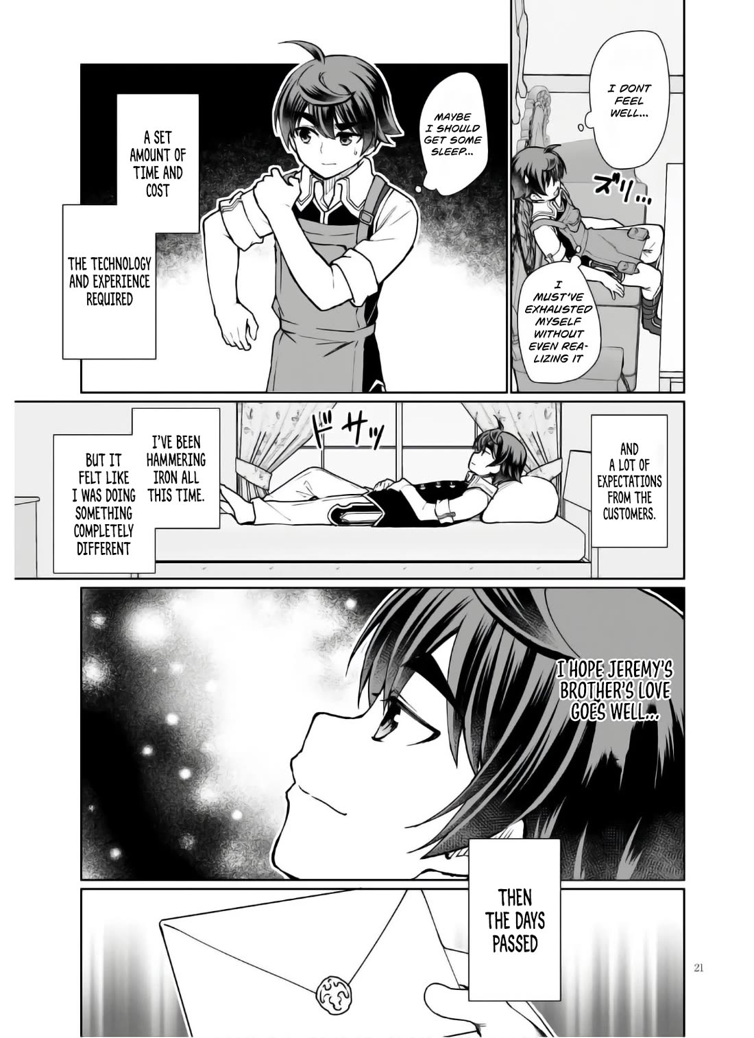 Botsuraku Yotei Nanode, Kajishokunin wo Mezasu Chapter 45 - Page 22