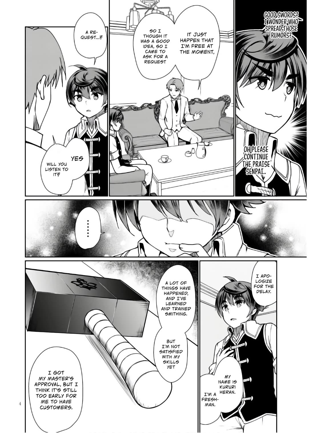 Botsuraku Yotei Nanode, Kajishokunin wo Mezasu Chapter 45 - Page 5
