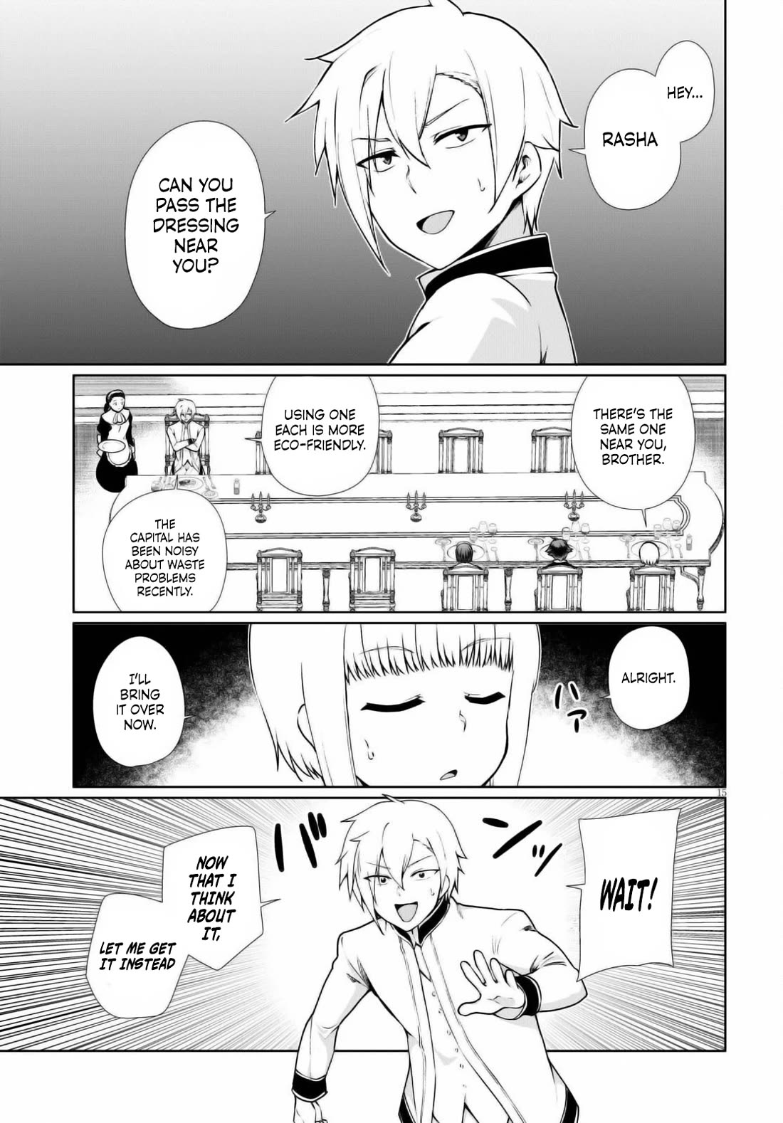 Botsuraku Yotei Nanode, Kajishokunin wo Mezasu Chapter 51 - Page 15