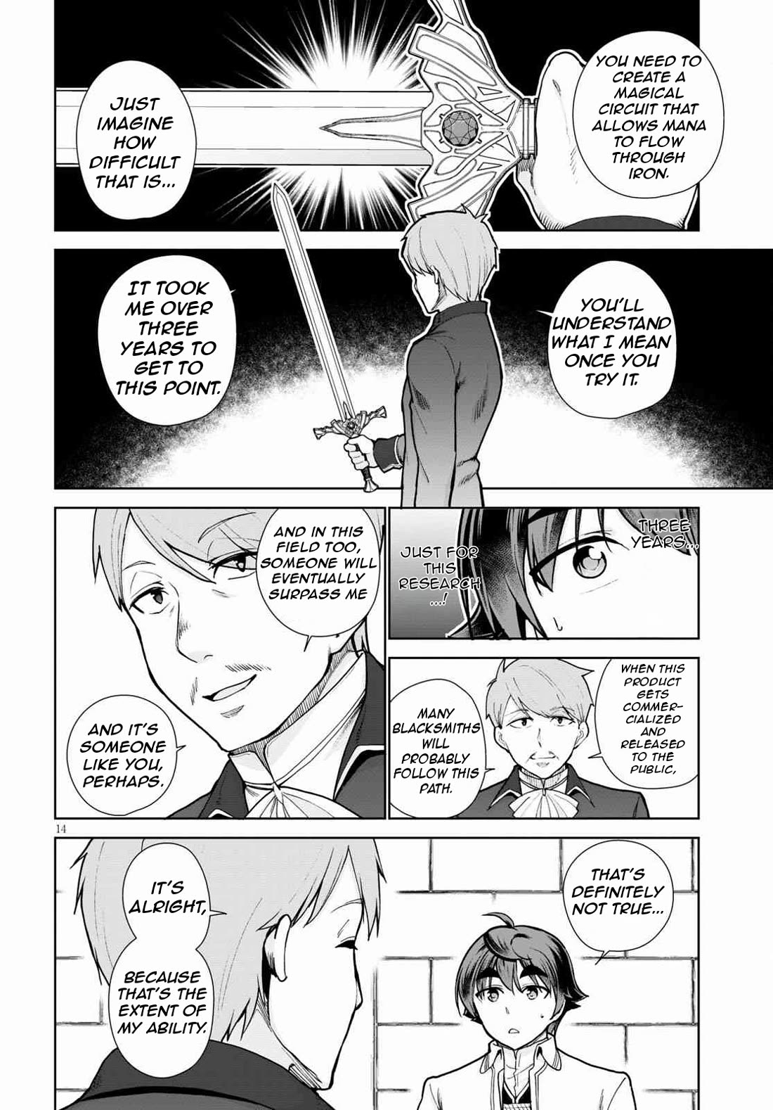 Botsuraku Yotei Nanode, Kajishokunin wo Mezasu Chapter 56 - Page 17