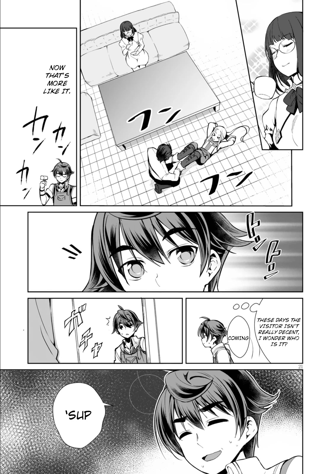 Botsuraku Yotei Nanode, Kajishokunin wo Mezasu Chapter 6 - Page 21