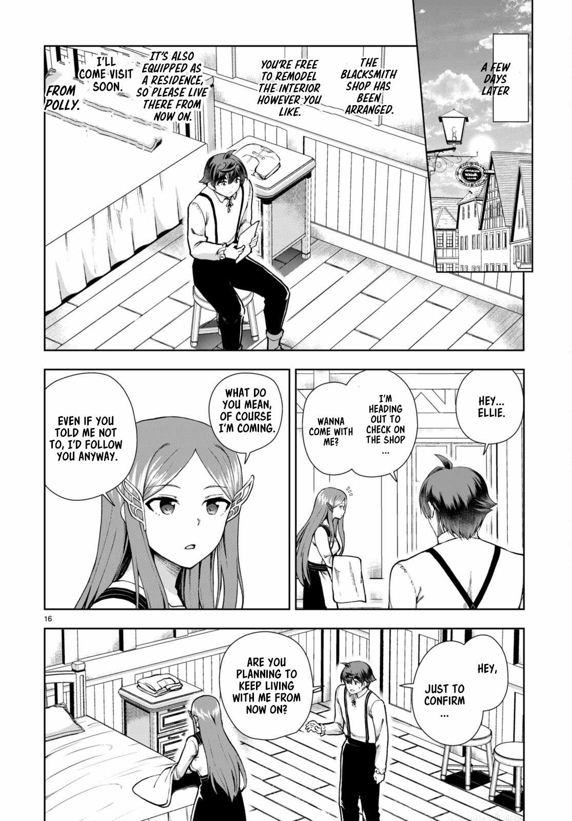 Botsuraku Yotei Nanode, Kajishokunin wo Mezasu Chapter 79 - Page 16