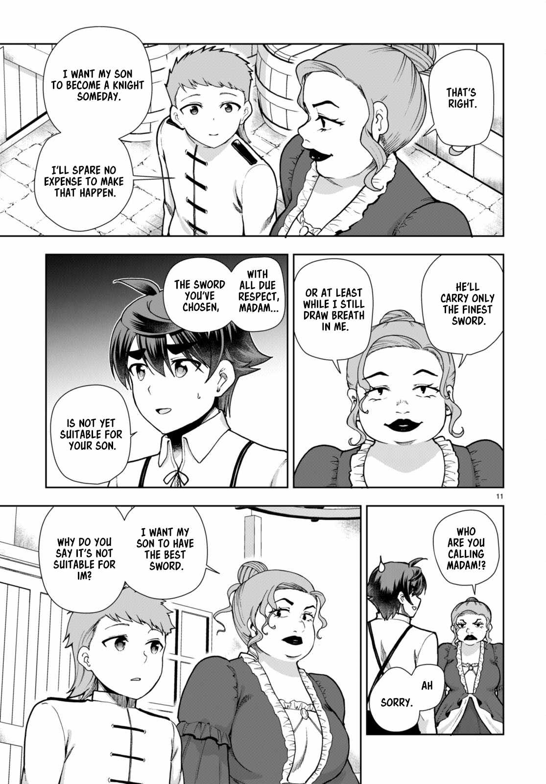 Botsuraku Yotei Nanode, Kajishokunin wo Mezasu Chapter 81 - Page 11