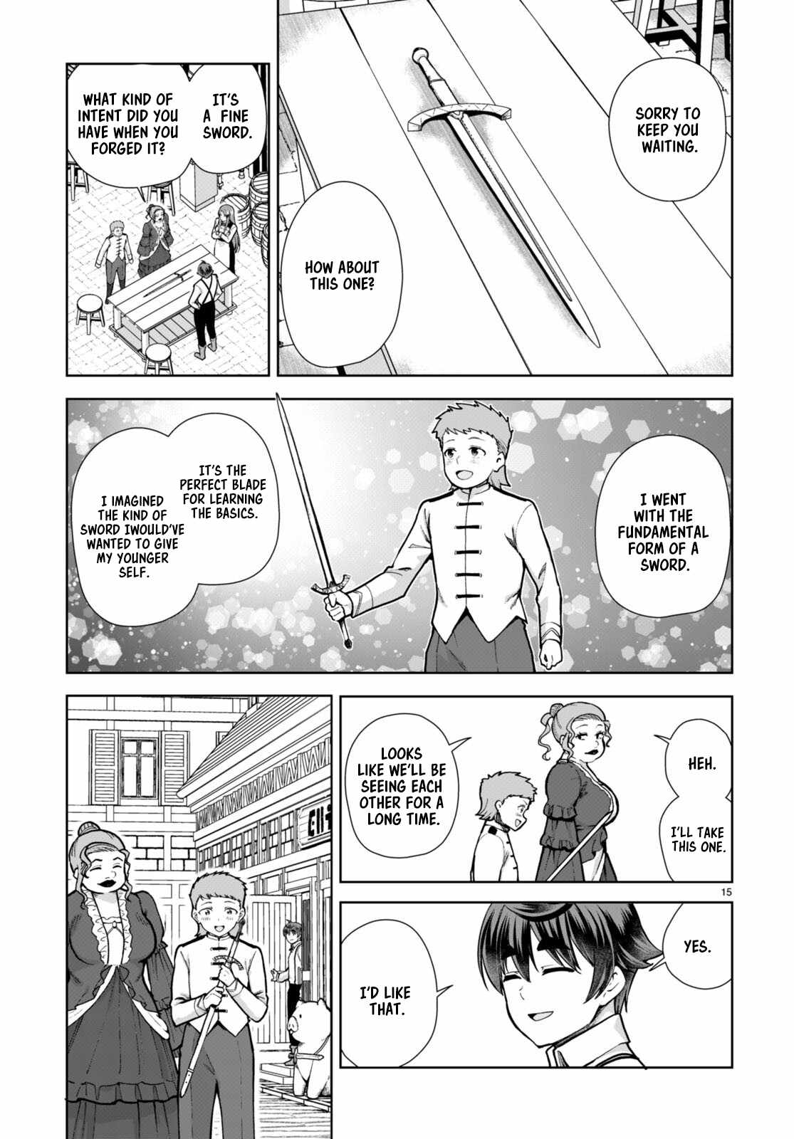 Botsuraku Yotei Nanode, Kajishokunin wo Mezasu Chapter 81 - Page 15