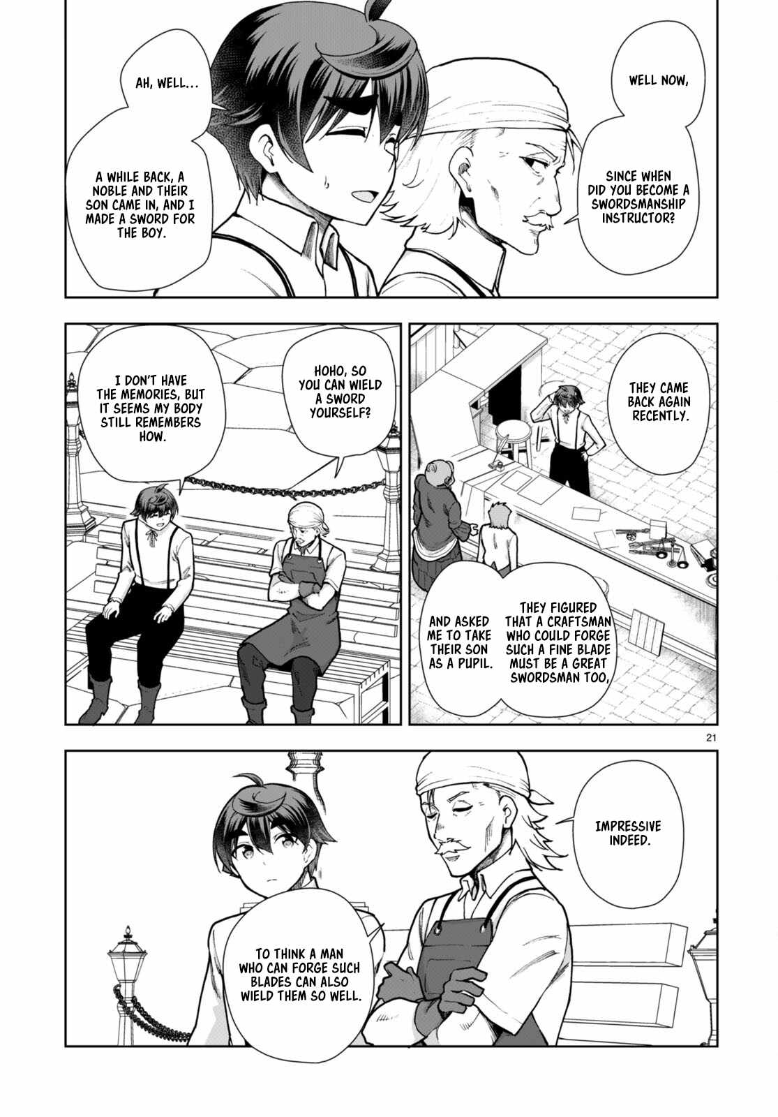 Botsuraku Yotei Nanode, Kajishokunin wo Mezasu Chapter 81 - Page 21