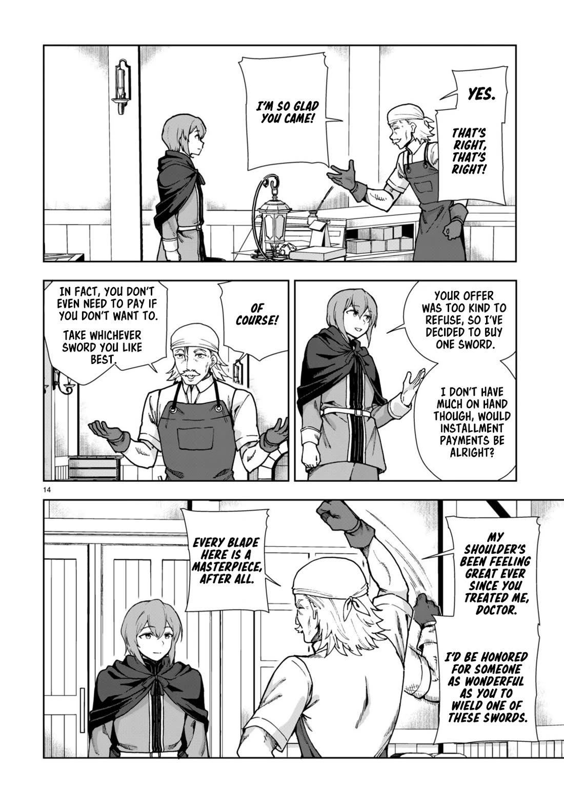 Botsuraku Yotei Nanode, Kajishokunin wo Mezasu Chapter 83 - Page 14