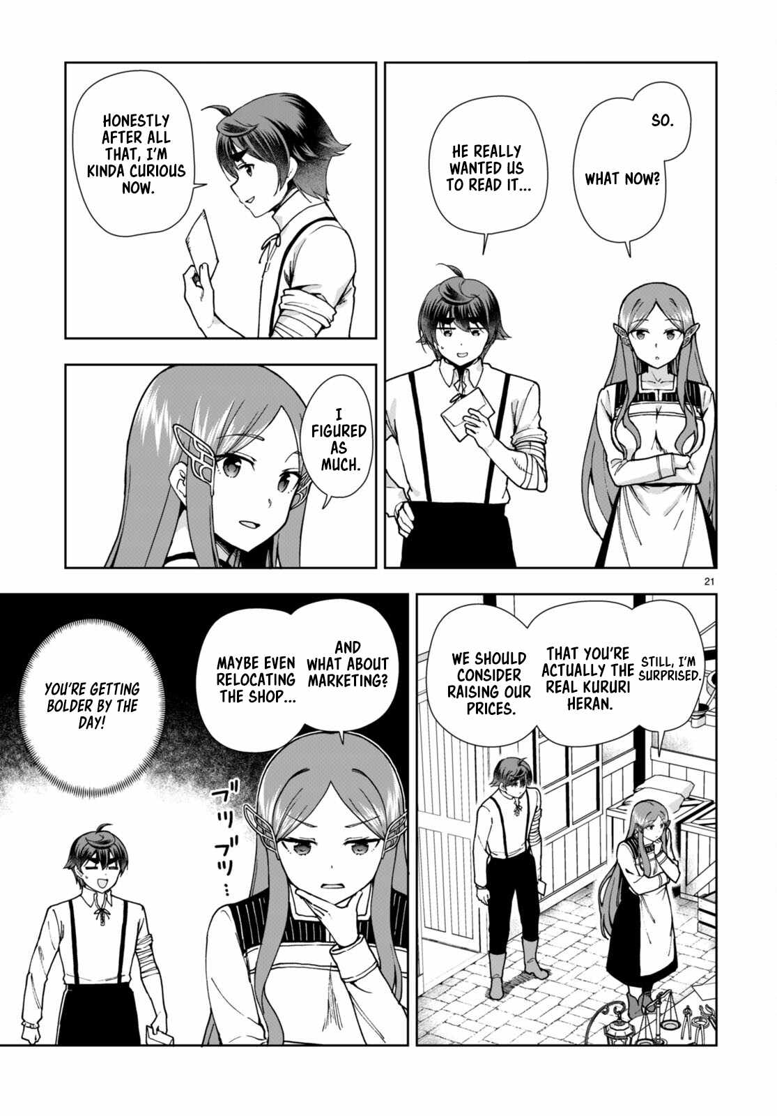 Botsuraku Yotei Nanode, Kajishokunin wo Mezasu Chapter 85 - Page 21