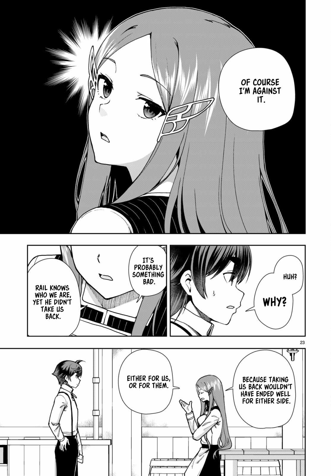 Botsuraku Yotei Nanode, Kajishokunin wo Mezasu Chapter 85 - Page 23