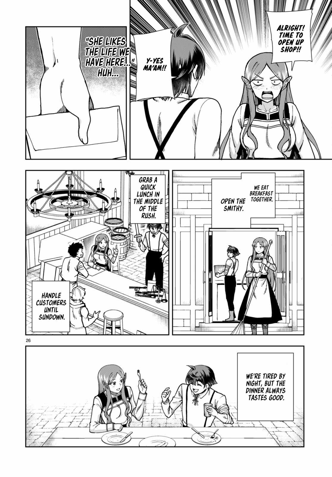 Botsuraku Yotei Nanode, Kajishokunin wo Mezasu Chapter 85 - Page 26