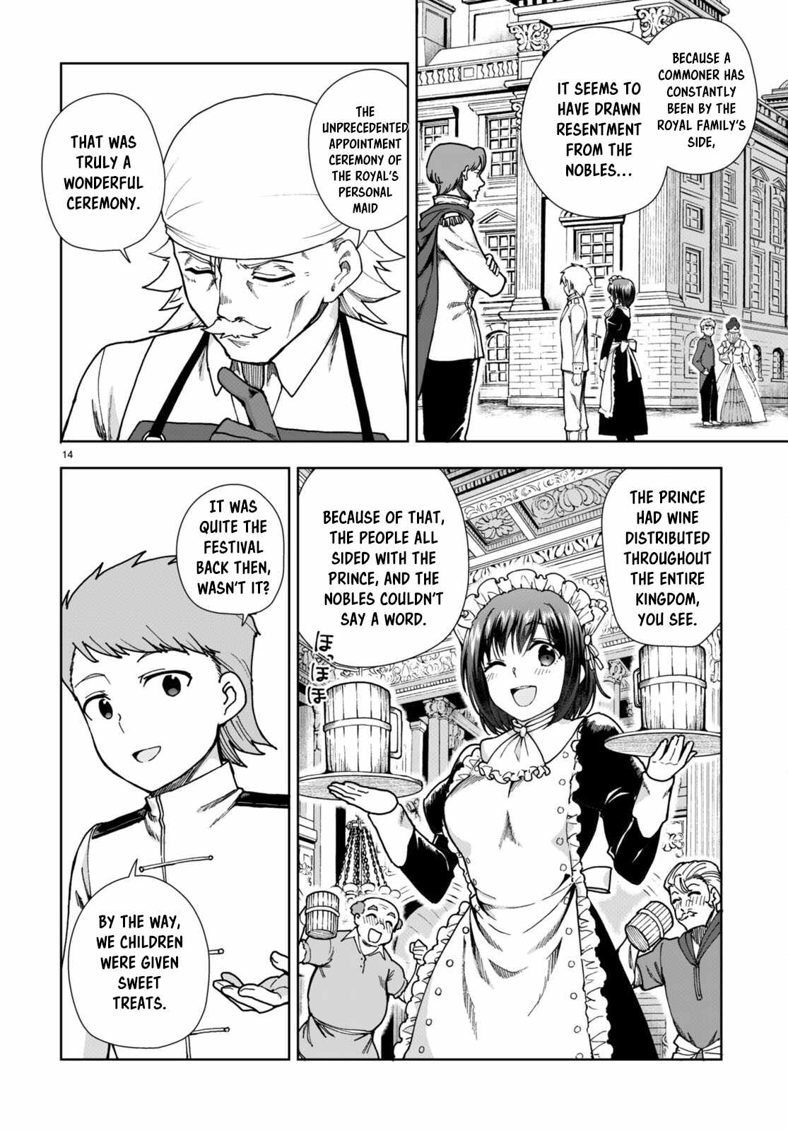 Botsuraku Yotei Nanode, Kajishokunin wo Mezasu Chapter 86 - Page 14