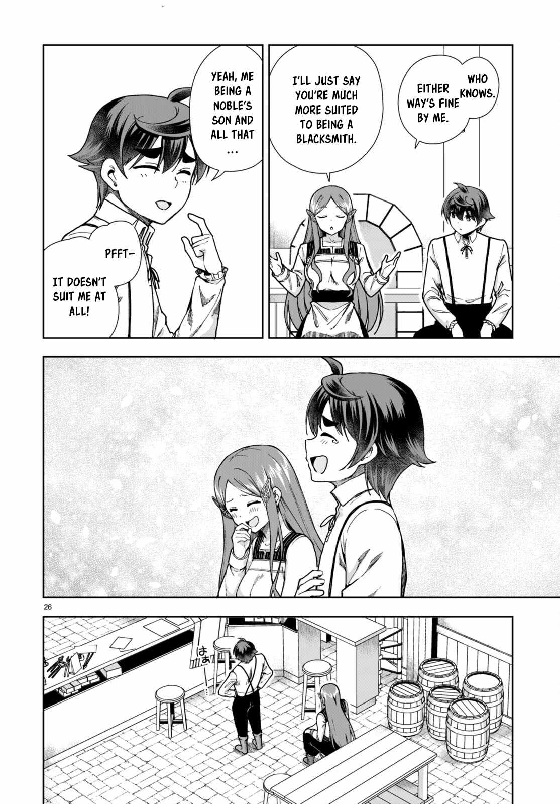 Botsuraku Yotei Nanode, Kajishokunin wo Mezasu Chapter 86 - Page 26