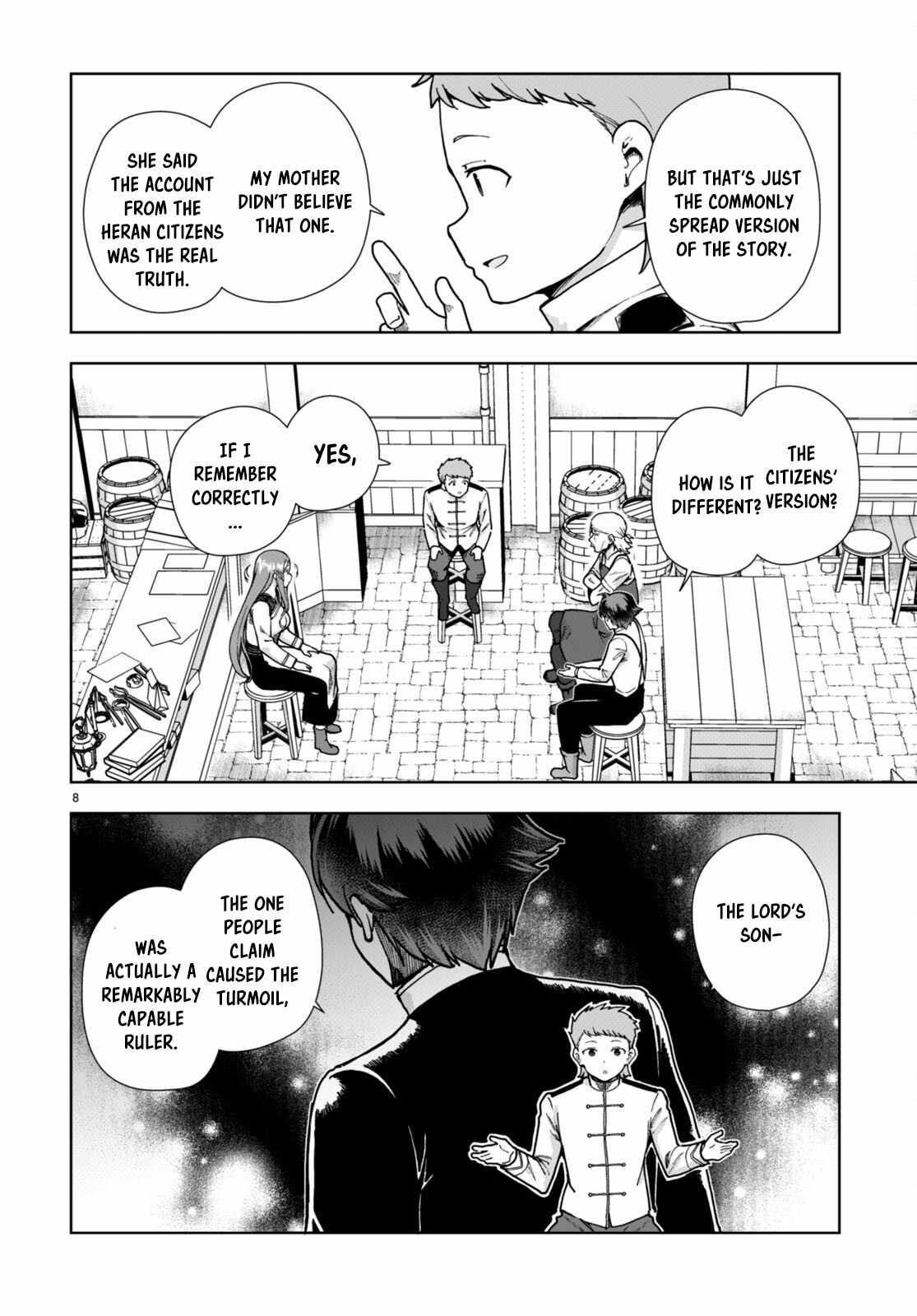 Botsuraku Yotei Nanode, Kajishokunin wo Mezasu Chapter 86 - Page 8