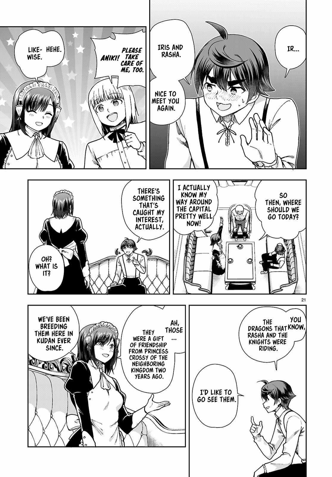 Botsuraku Yotei Nanode, Kajishokunin wo Mezasu Chapter 92 - Page 21