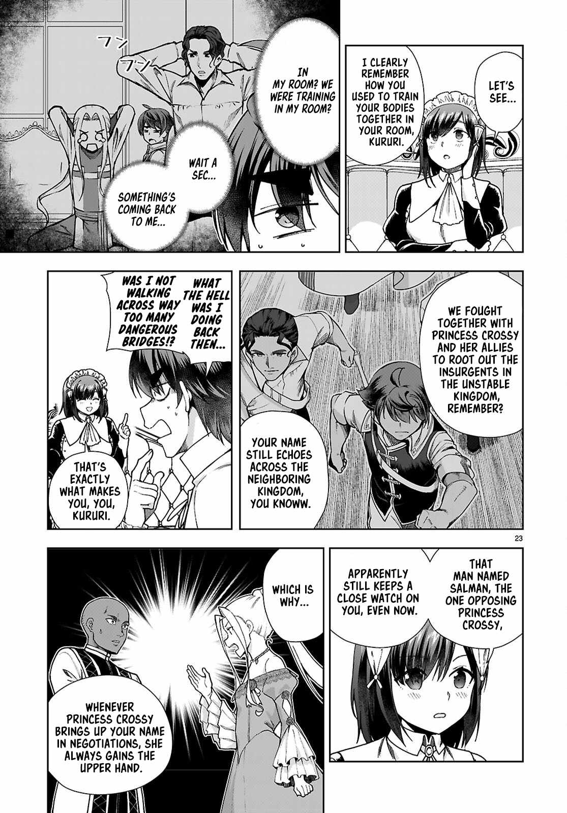 Botsuraku Yotei Nanode, Kajishokunin wo Mezasu Chapter 92 - Page 23