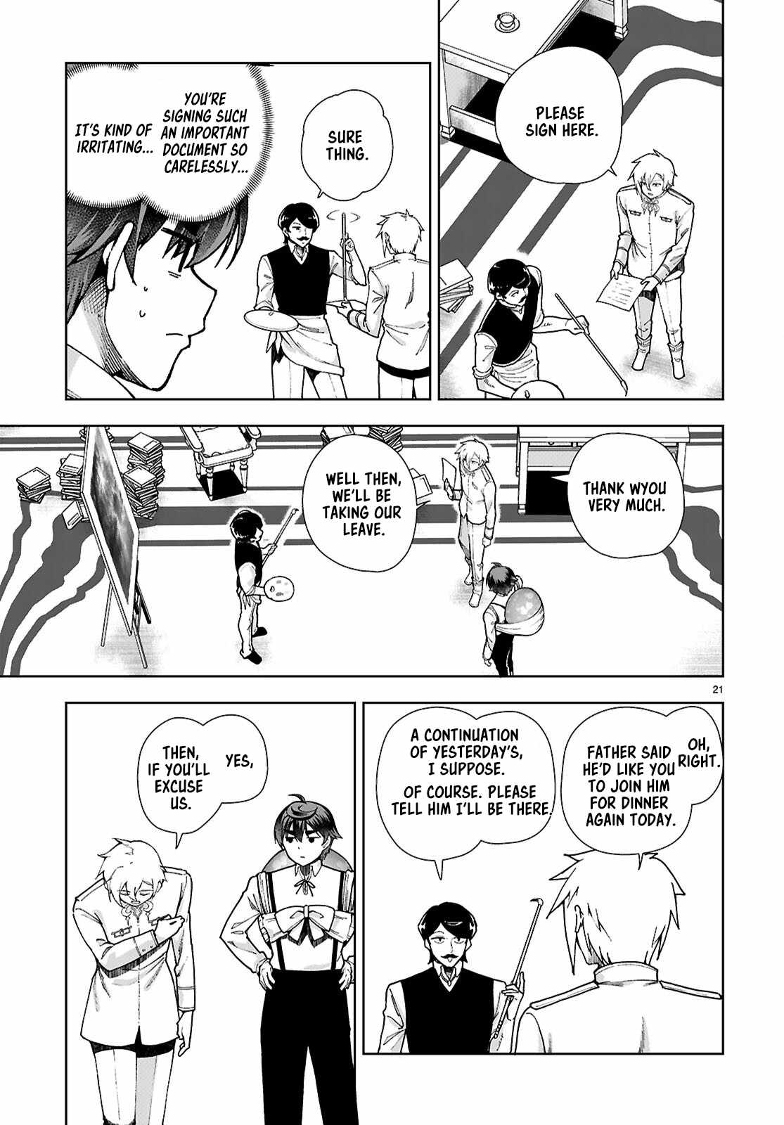 Botsuraku Yotei Nanode, Kajishokunin wo Mezasu Chapter 93 - Page 21