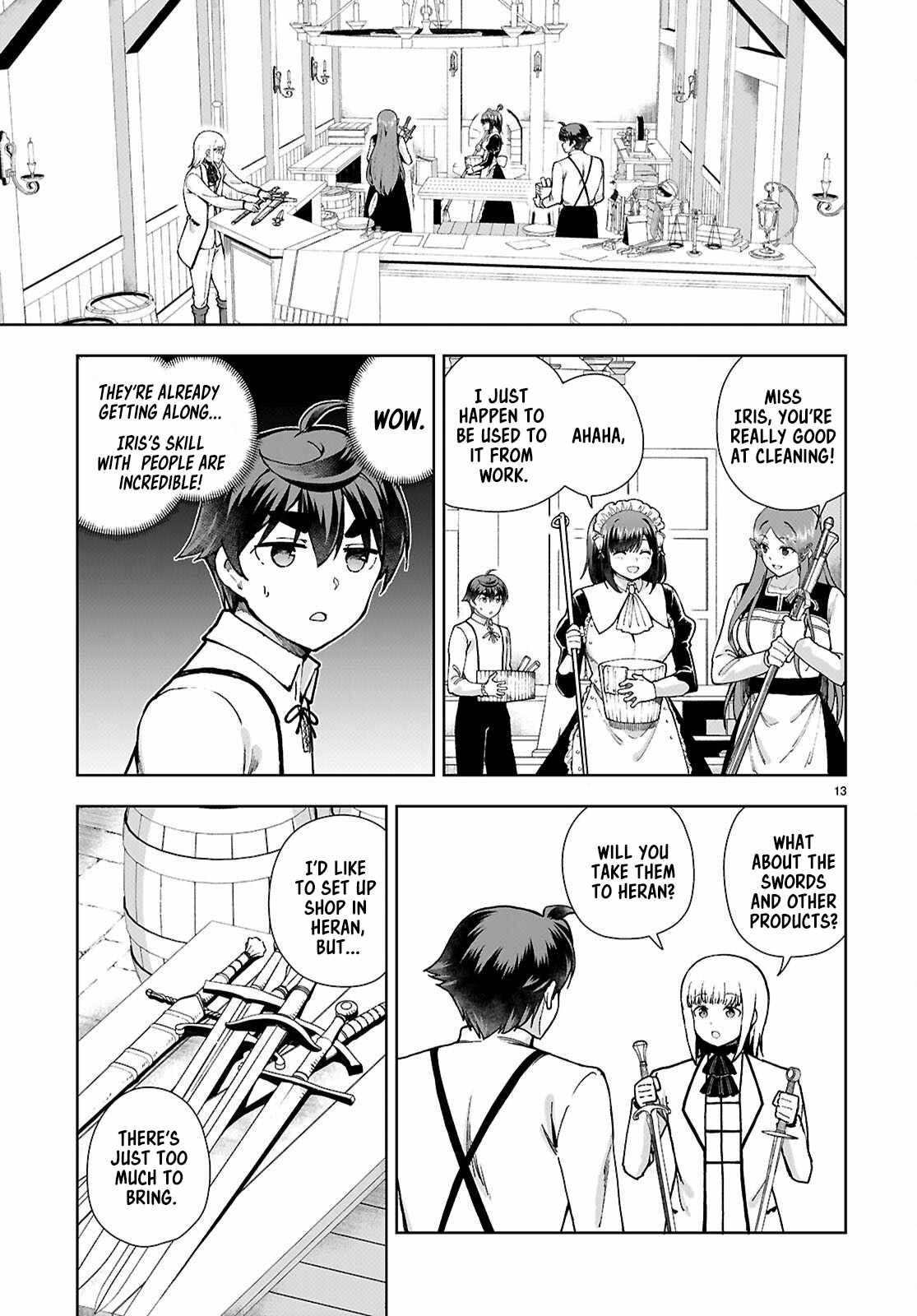 Botsuraku Yotei Nanode, Kajishokunin wo Mezasu Chapter 96 - Page 13