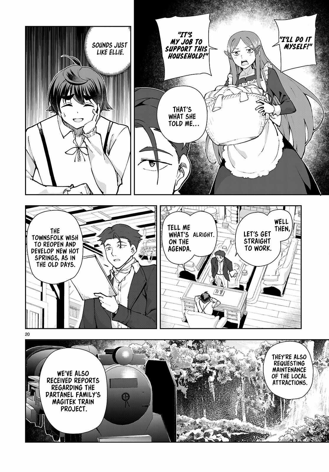 Botsuraku Yotei Nanode, Kajishokunin wo Mezasu Chapter 96 - Page 20