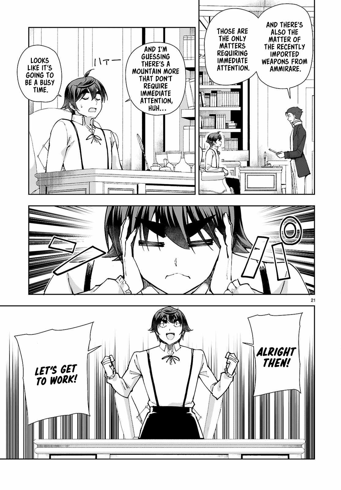 Botsuraku Yotei Nanode, Kajishokunin wo Mezasu Chapter 96 - Page 21