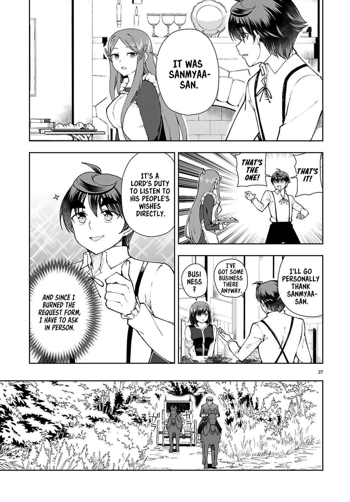 Botsuraku Yotei Nanode, Kajishokunin wo Mezasu Chapter 96 - Page 27