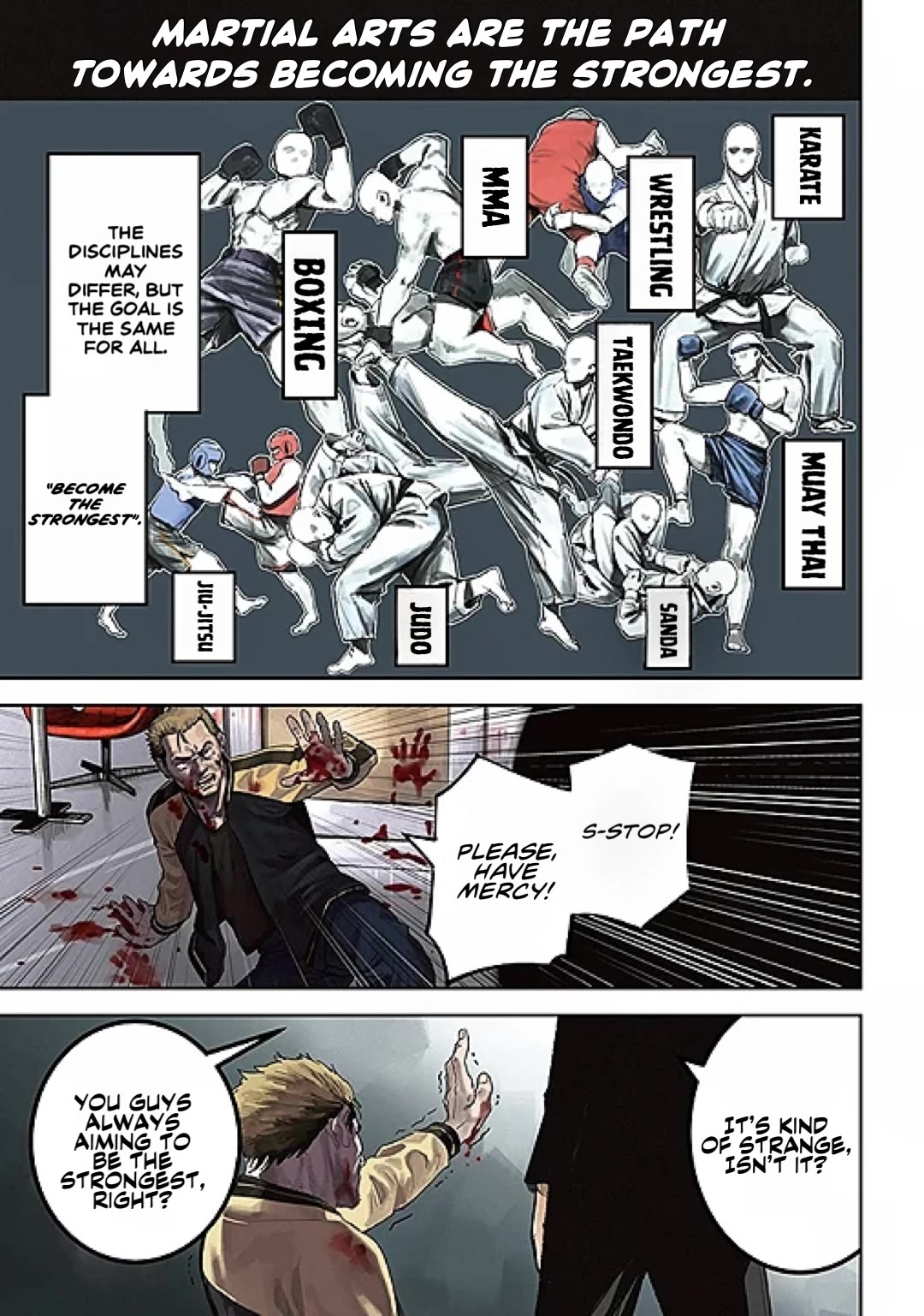 Bouryoku Banzai Chapter 32 - Page 1