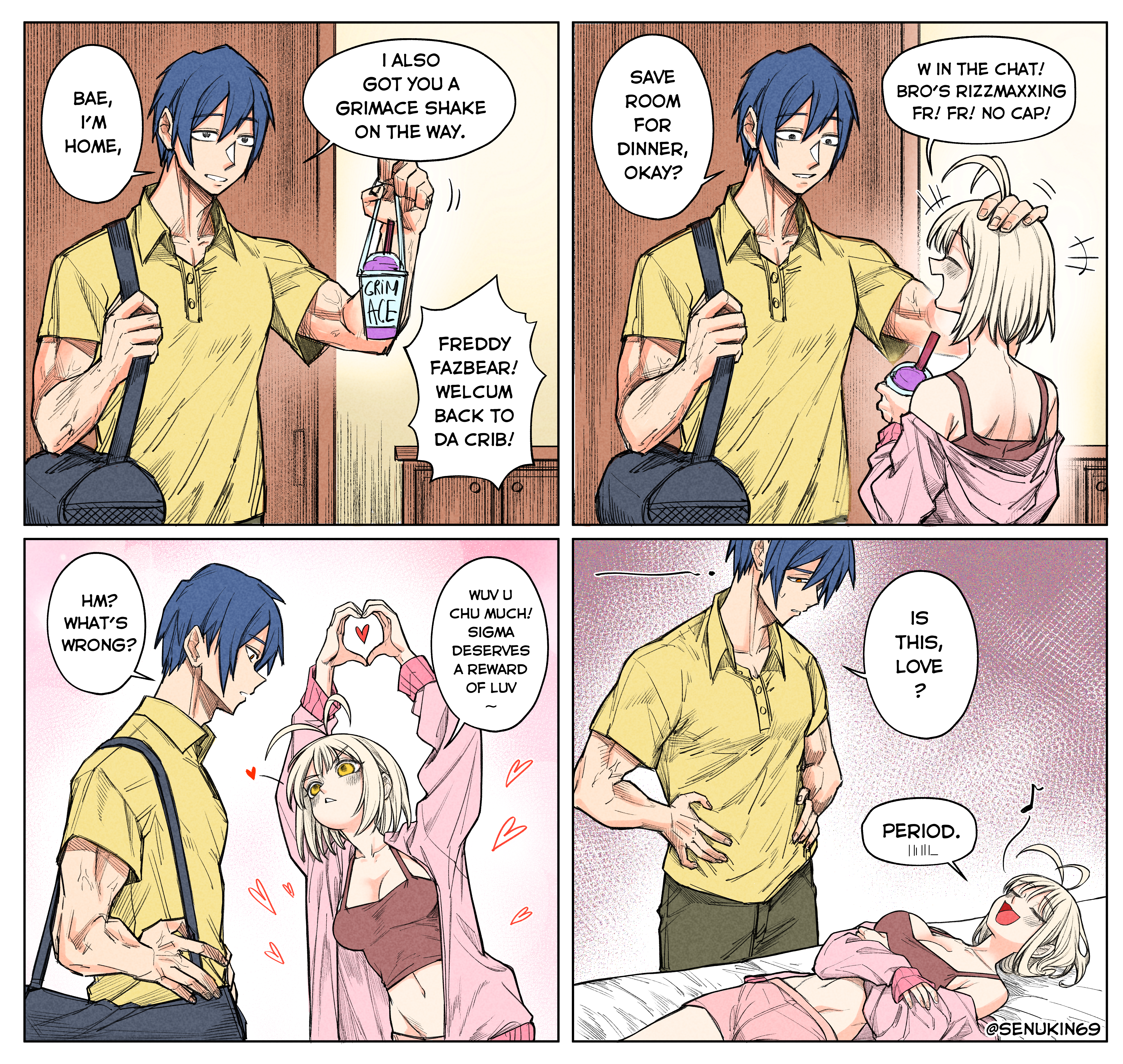 Brainrot Girlfriend Chapter 15 - Page 1