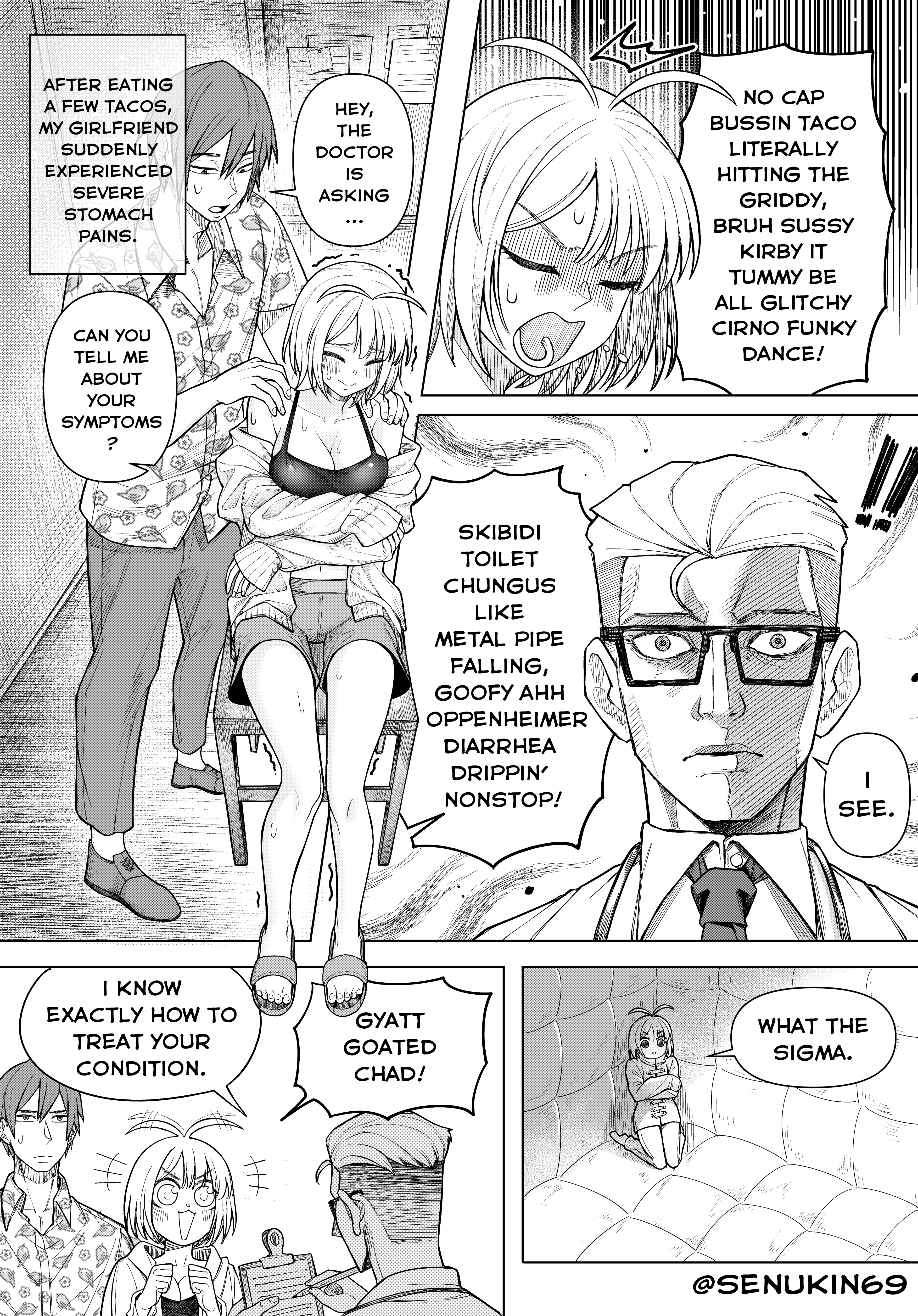 Brainrot Girlfriend Chapter 5 - Page 1