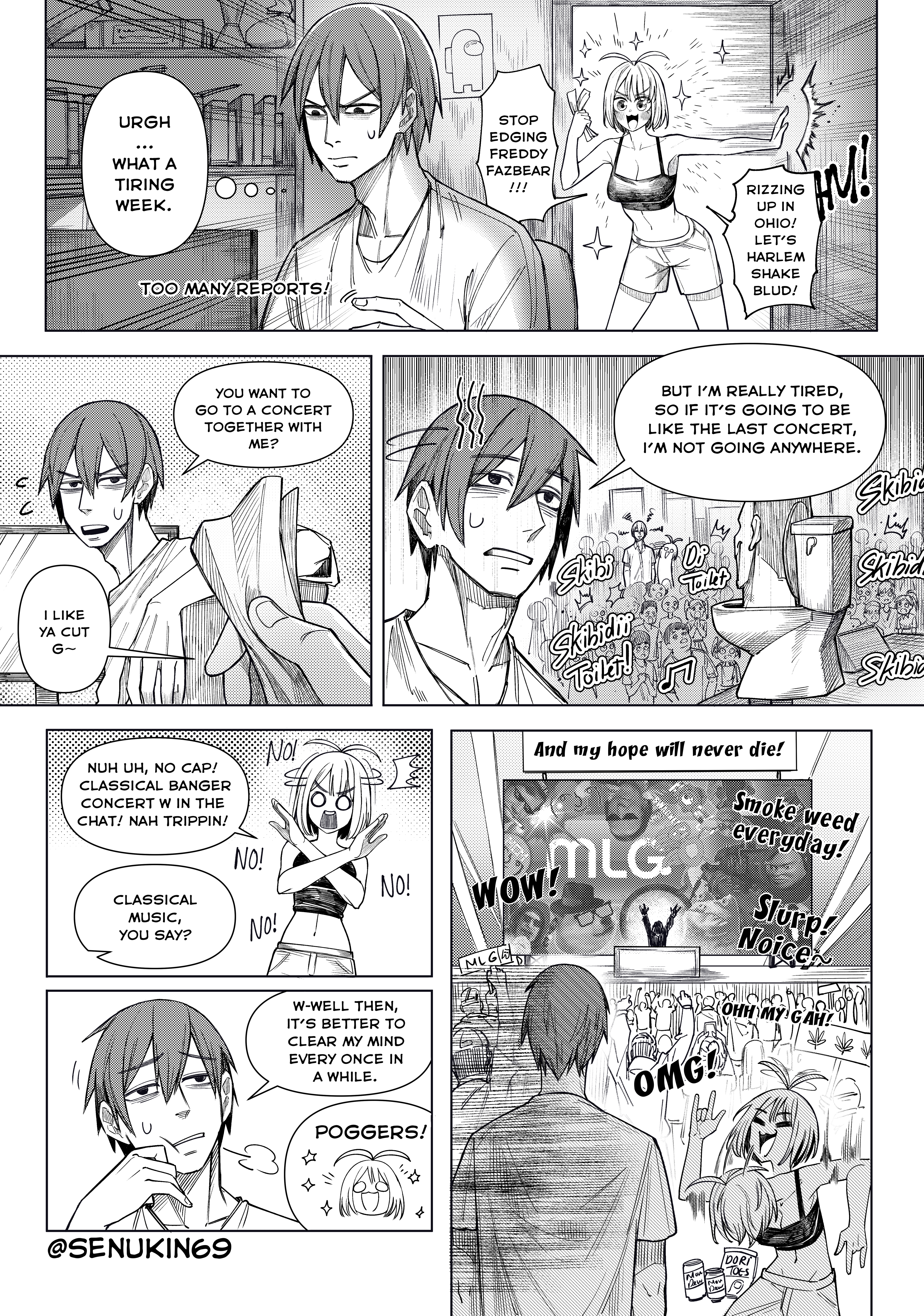 Brainrot Girlfriend Chapter 8 - Page 1