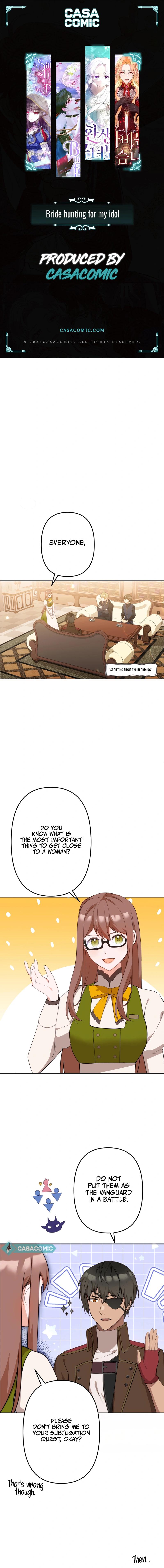 Bride Hunting for My Idol Chapter 11 - Page 0