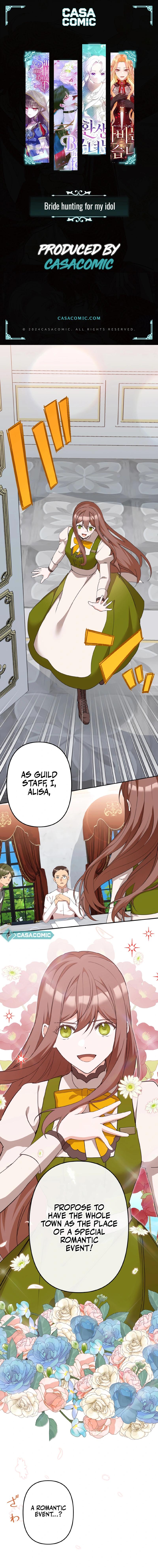 Bride Hunting for My Idol Chapter 15 - Page 0