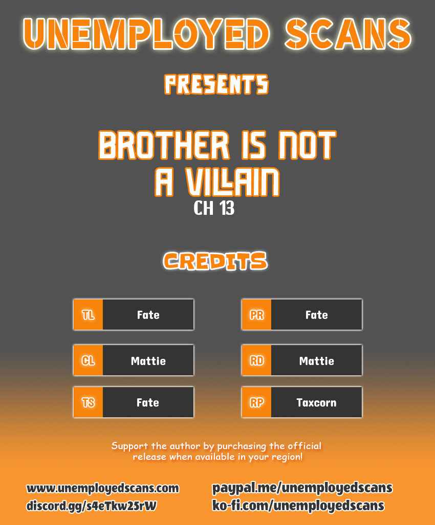 Brother Is Not the Villain Chapter 13 - Page 1