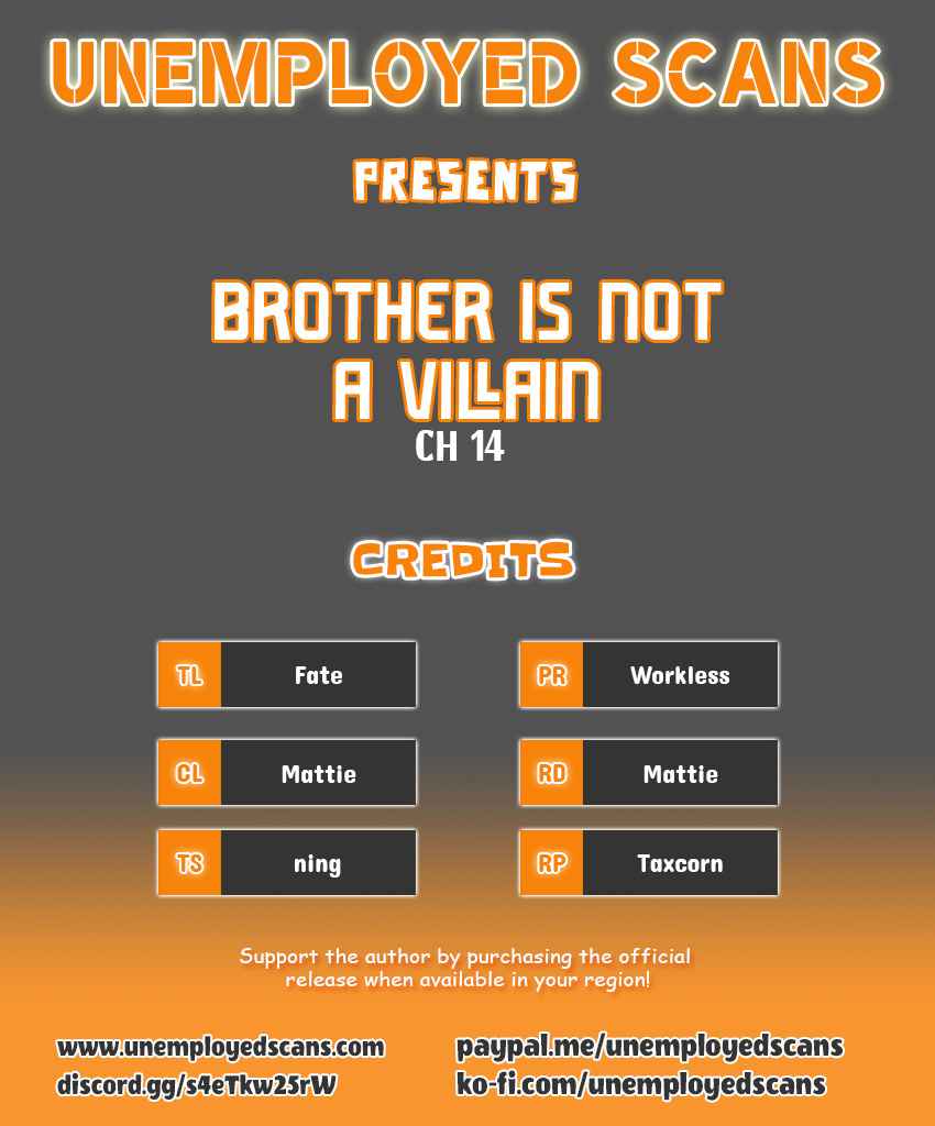 Brother Is Not the Villain Chapter 14 - Page 1