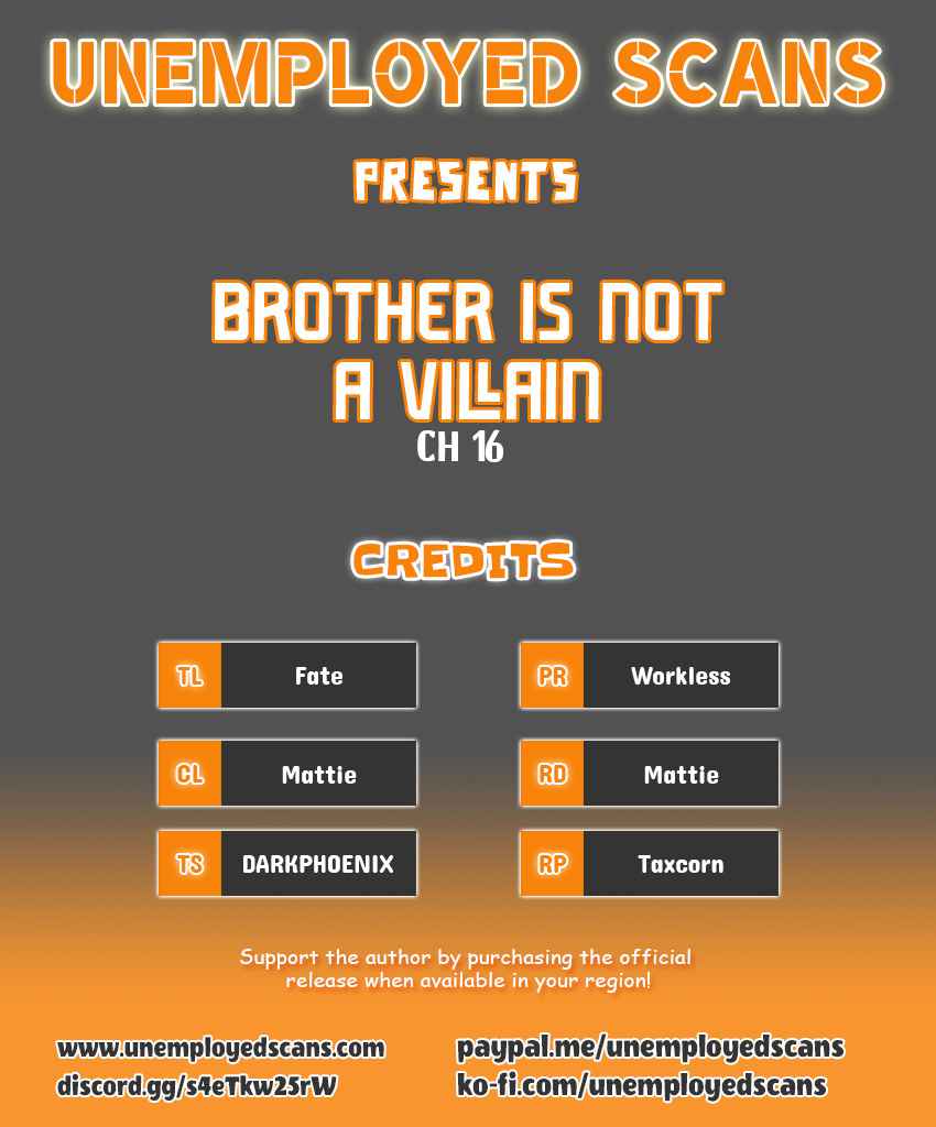 Brother Is Not the Villain Chapter 16 - Page 1