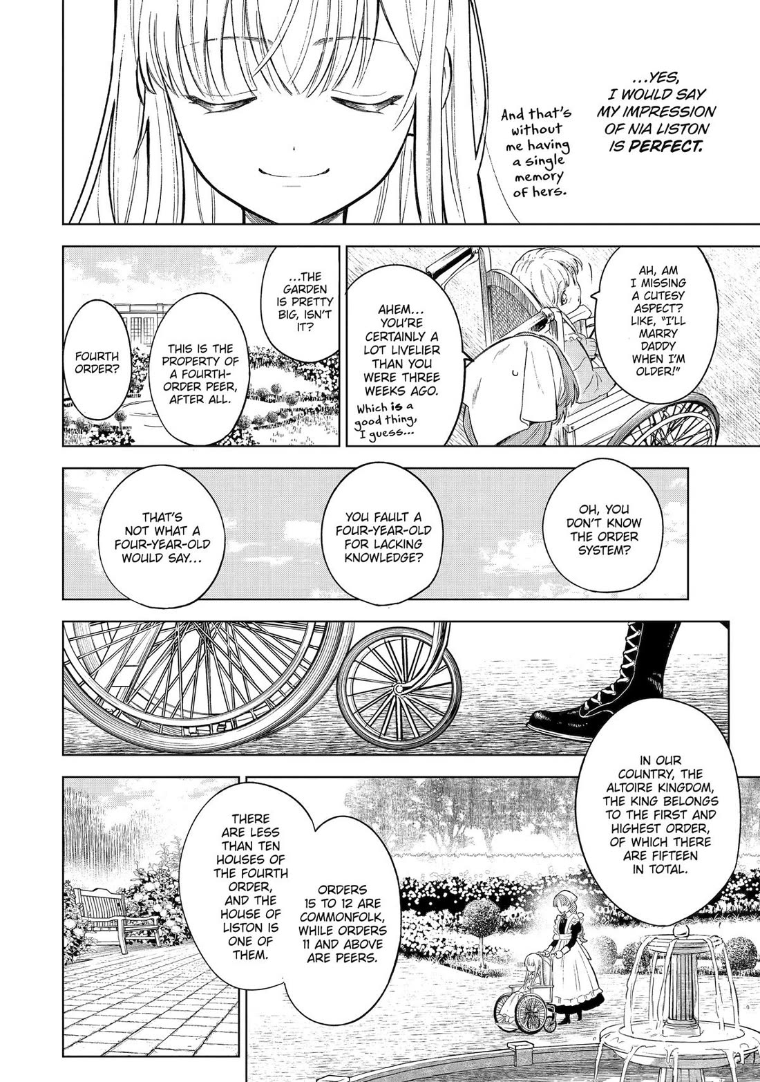 Brutal Daughter Nia Liston: A Splendid Matchless Record of a God-Slaying Warrior Reincarnated as a Sickly Daughter Chapter 1 - Page 11