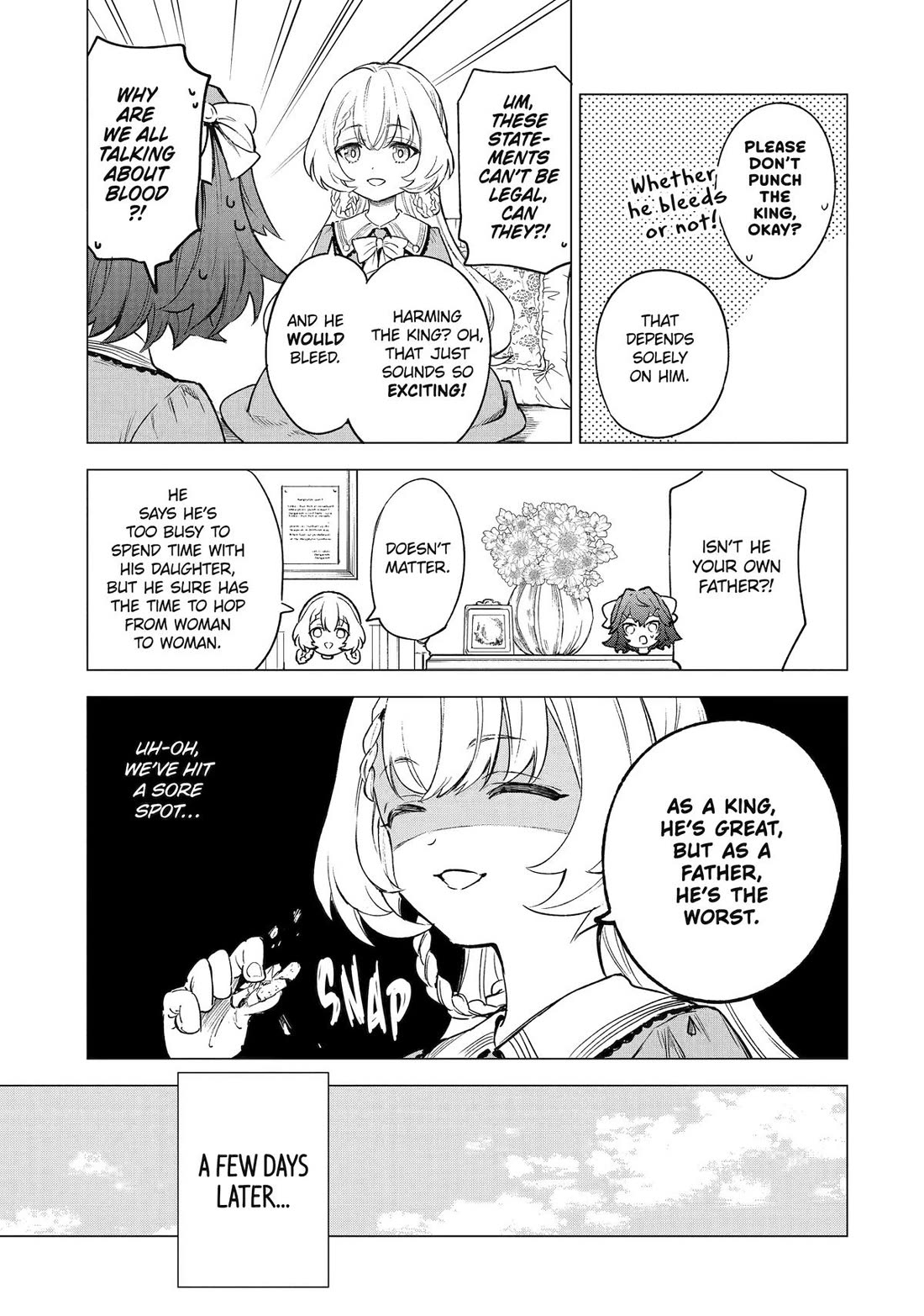 Brutal Daughter Nia Liston: A Splendid Matchless Record of a God-Slaying Warrior Reincarnated as a Sickly Daughter Chapter 10 - Page 24