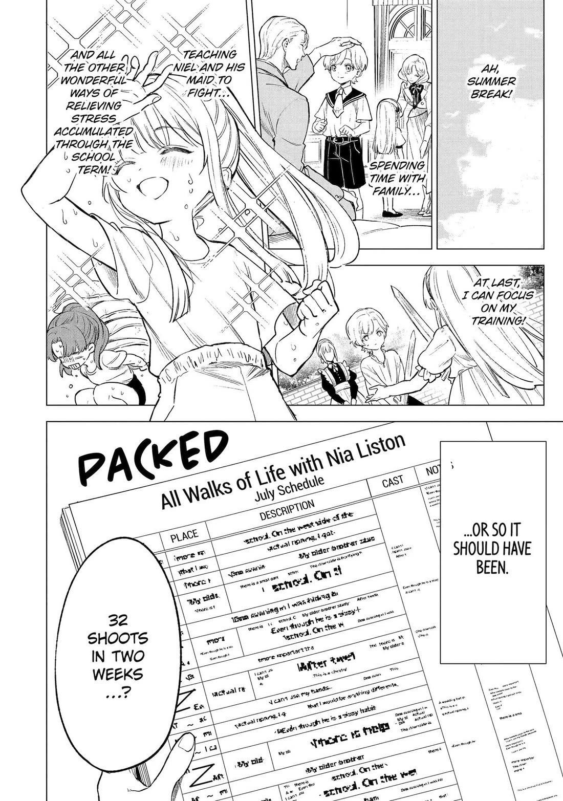Brutal Daughter Nia Liston: A Splendid Matchless Record of a God-Slaying Warrior Reincarnated as a Sickly Daughter Chapter 10 - Page 27