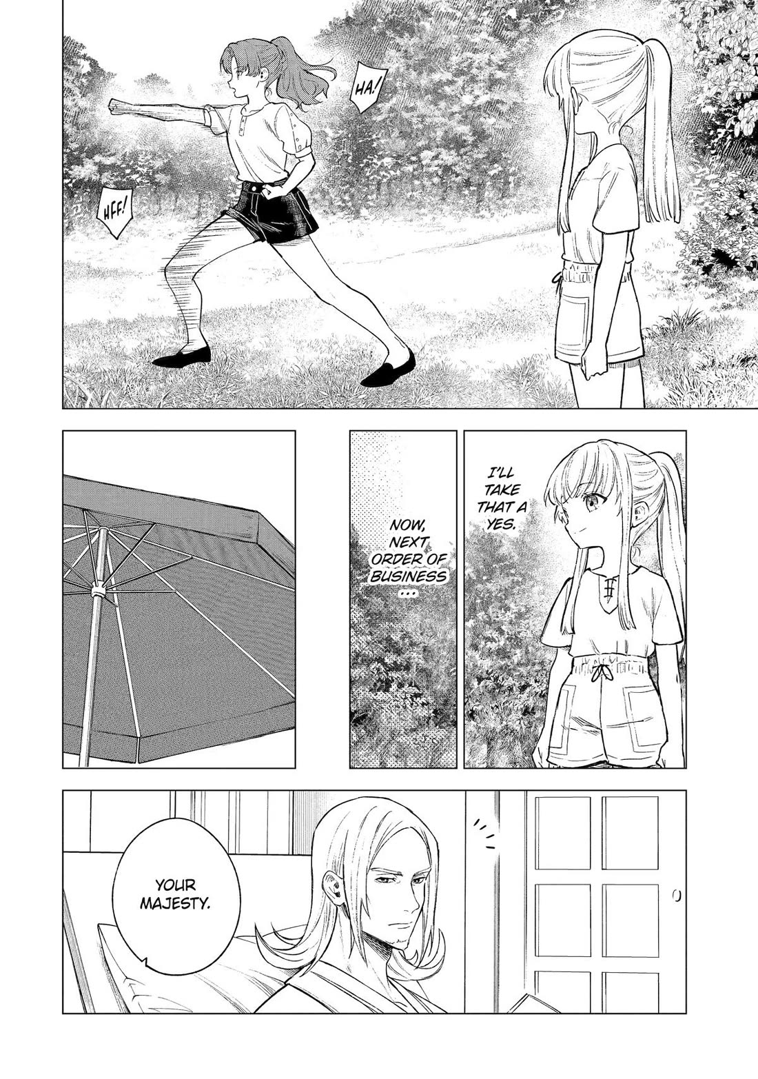 Brutal Daughter Nia Liston: A Splendid Matchless Record of a God-Slaying Warrior Reincarnated as a Sickly Daughter Chapter 12 - Page 27