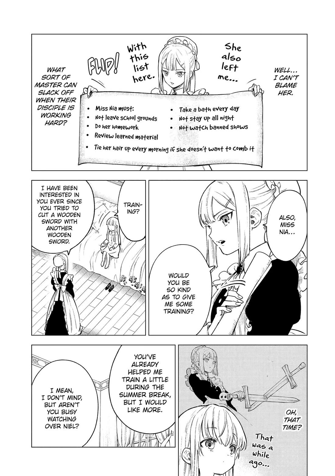 Brutal Daughter Nia Liston: A Splendid Matchless Record of a God-Slaying Warrior Reincarnated as a Sickly Daughter Chapter 14 - Page 25
