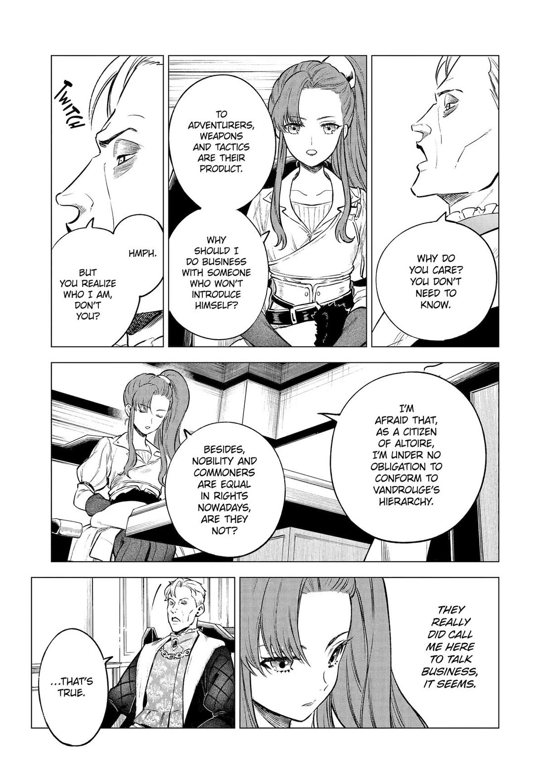 Brutal Daughter Nia Liston: A Splendid Matchless Record of a God-Slaying Warrior Reincarnated as a Sickly Daughter Chapter 20 - Page 33