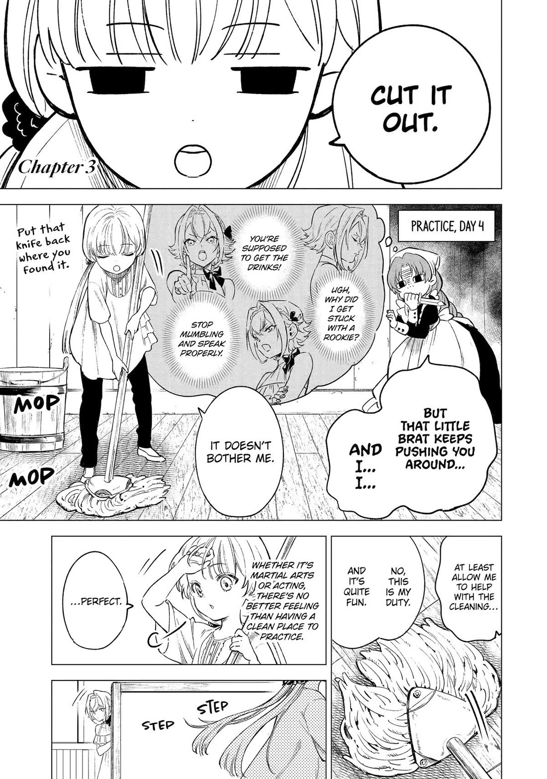 Brutal Daughter Nia Liston: A Splendid Matchless Record of a God-Slaying Warrior Reincarnated as a Sickly Daughter Chapter 3 - Page 1