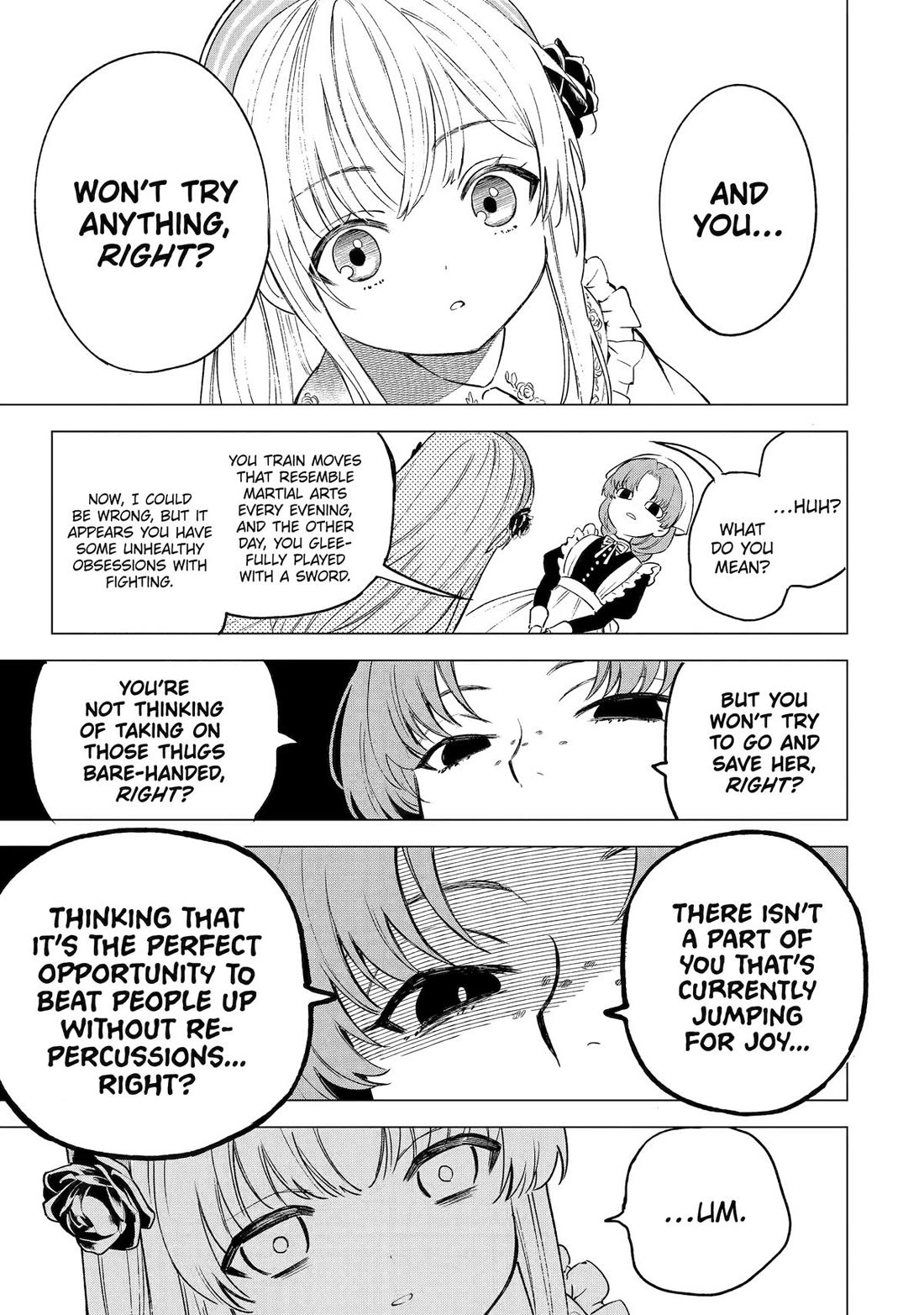 Brutal Daughter Nia Liston: A Splendid Matchless Record of a God-Slaying Warrior Reincarnated as a Sickly Daughter Chapter 3 - Page 9