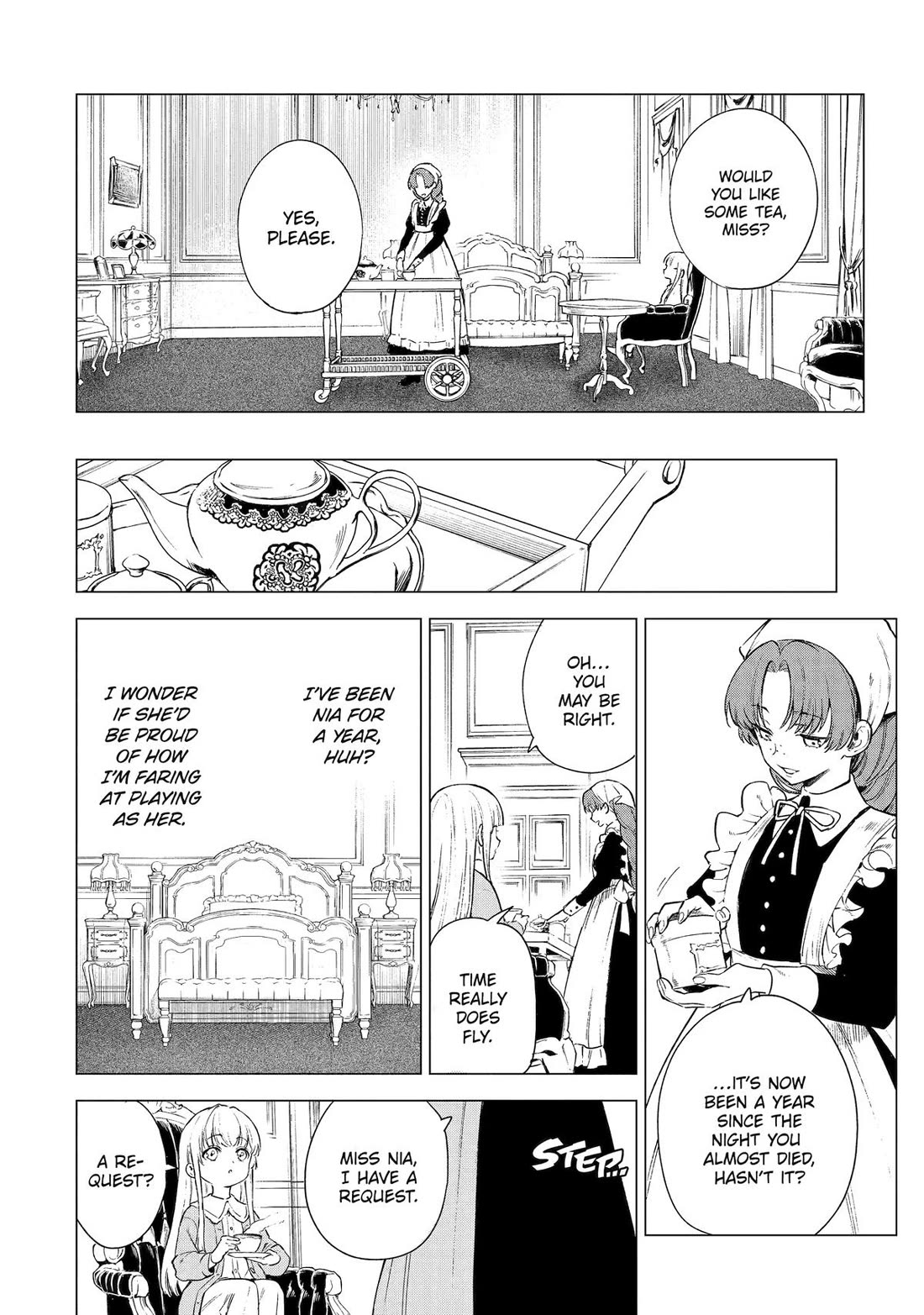 Brutal Daughter Nia Liston: A Splendid Matchless Record of a God-Slaying Warrior Reincarnated as a Sickly Daughter Chapter 4 - Page 27
