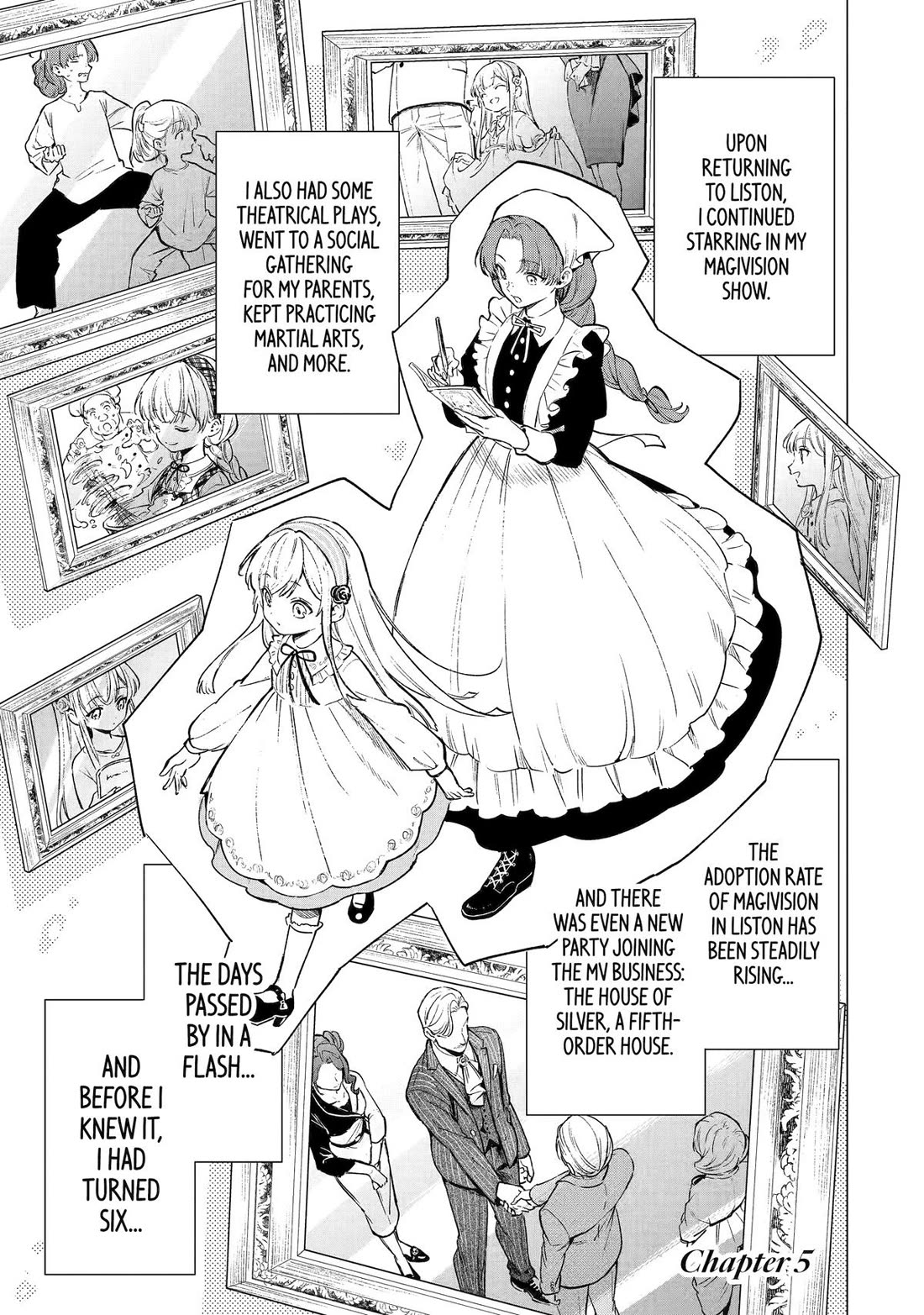 Brutal Daughter Nia Liston: A Splendid Matchless Record of a God-Slaying Warrior Reincarnated as a Sickly Daughter Chapter 5 - Page 1