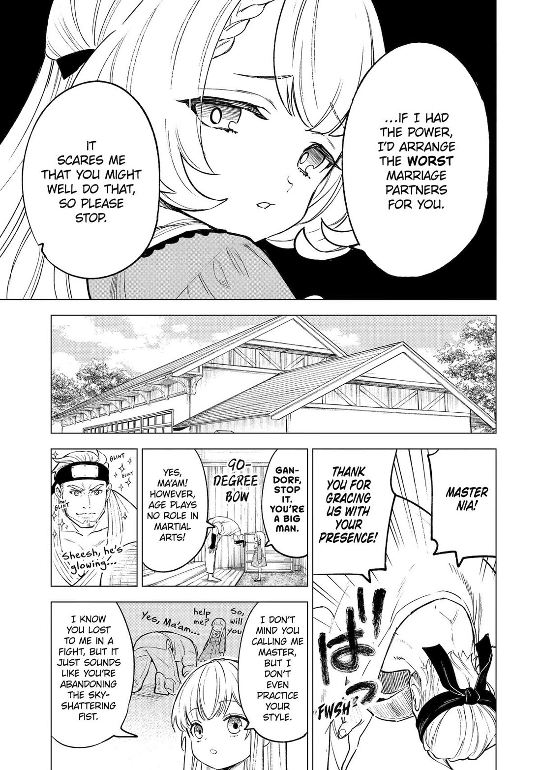 Brutal Daughter Nia Liston: A Splendid Matchless Record of a God-Slaying Warrior Reincarnated as a Sickly Daughter Chapter 8 - Page 9