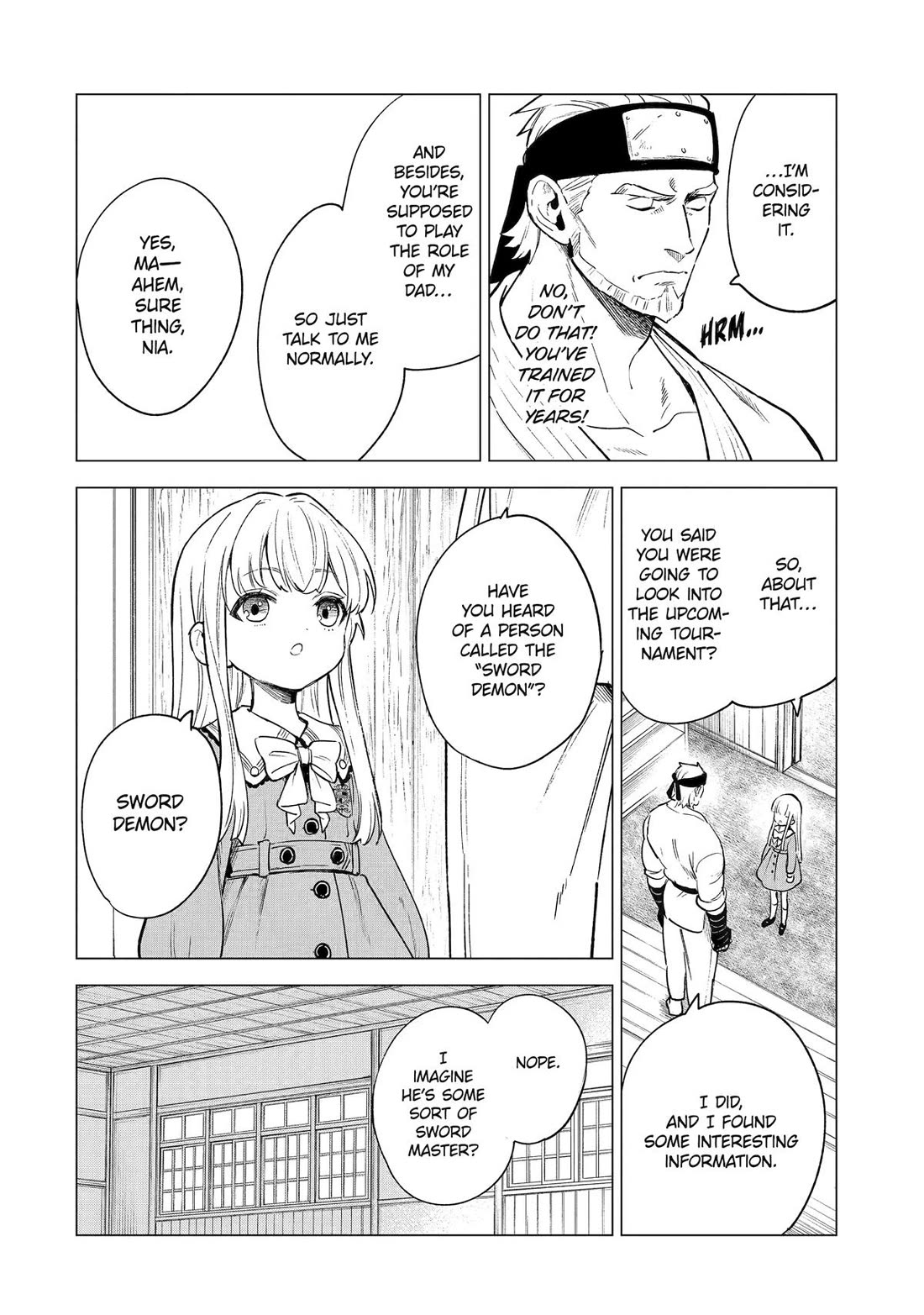 Brutal Daughter Nia Liston: A Splendid Matchless Record of a God-Slaying Warrior Reincarnated as a Sickly Daughter Chapter 8 - Page 10