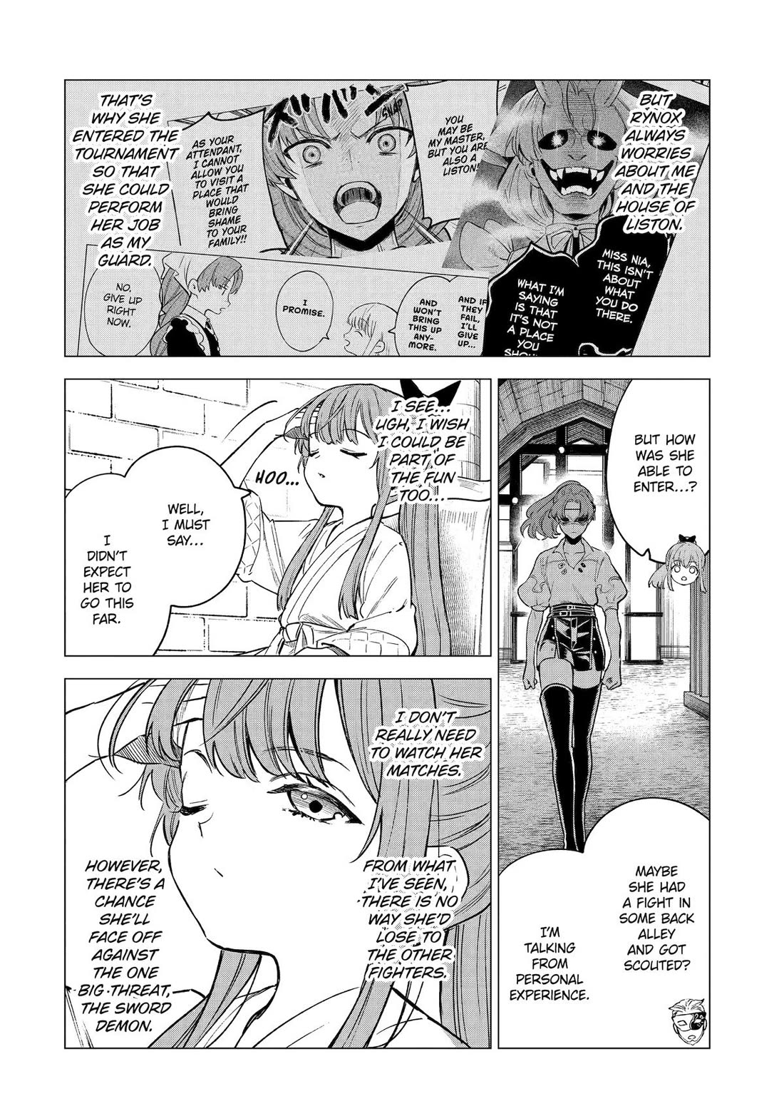 Brutal Daughter Nia Liston: A Splendid Matchless Record of a God-Slaying Warrior Reincarnated as a Sickly Daughter Chapter 9 - Page 2