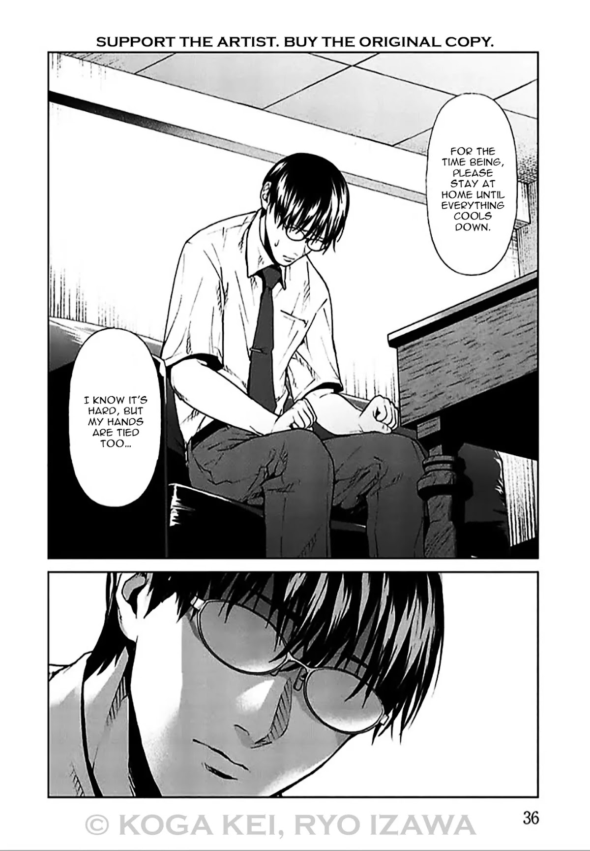 Brutal: Satsujin Kansatsukan no Kokuhaku Chapter 5 - Page 37