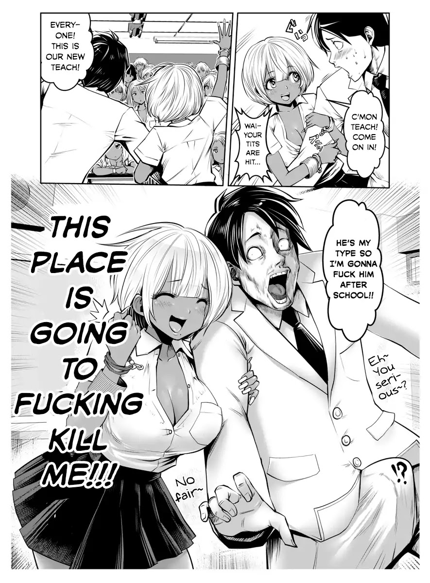Burakku Gakkou ni Tsutomete Shimatta Sensei Chapter 1 - Page 4