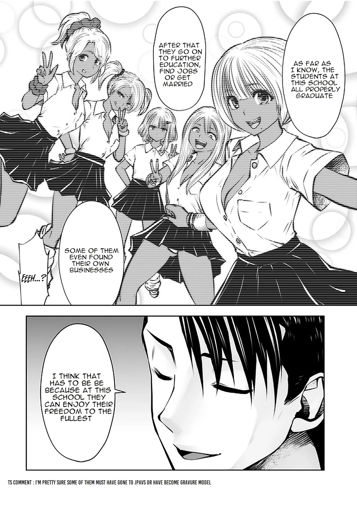 Burakku Gakkou ni Tsutomete Shimatta Sensei Chapter 18.1 - Page 21